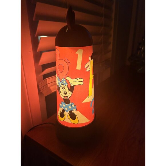 Vintage Mickey Mouse bedroom nightlight ABC touch lamp luminaire - Picture 2 of 9
